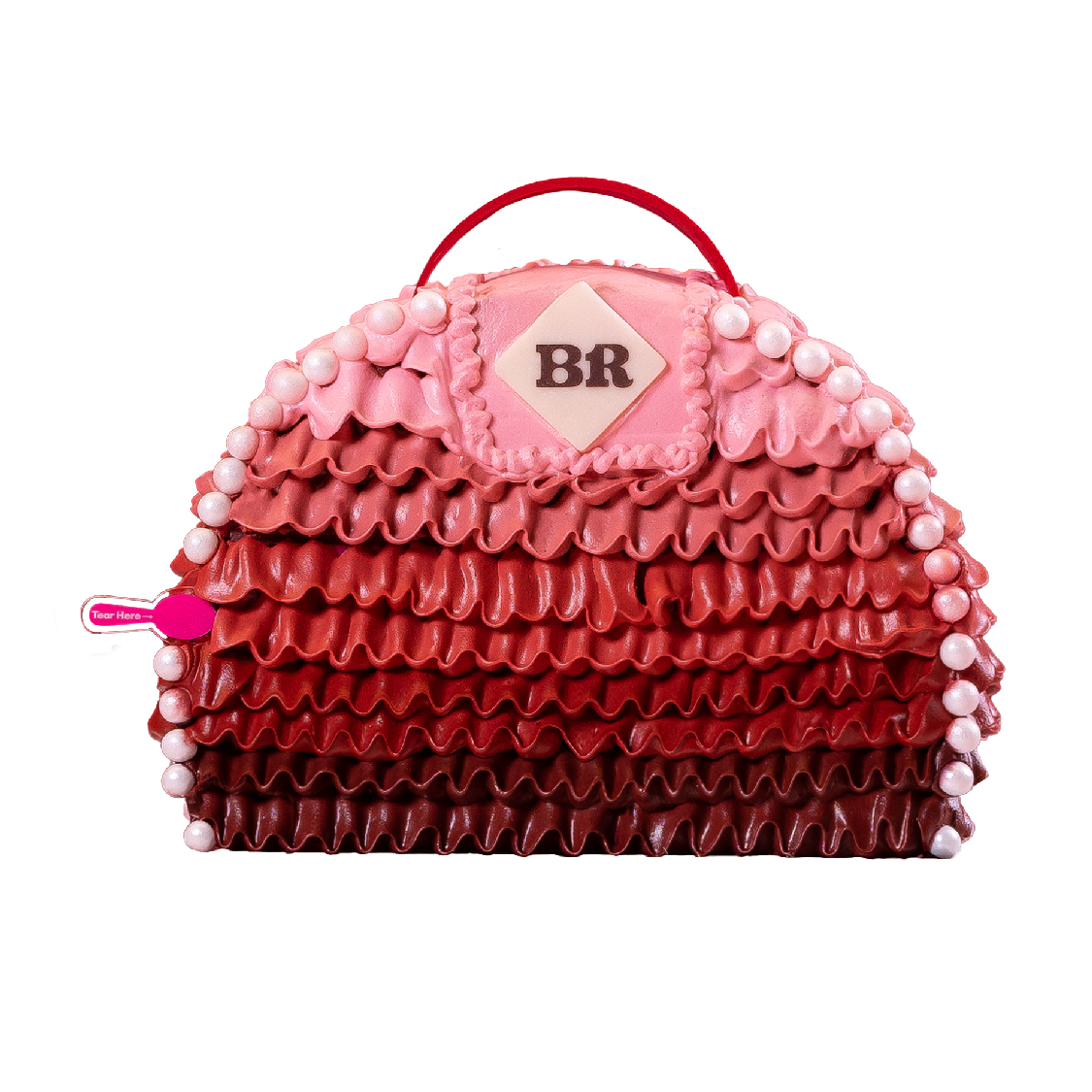 Br-kin ice cream cake Bags_ombre red