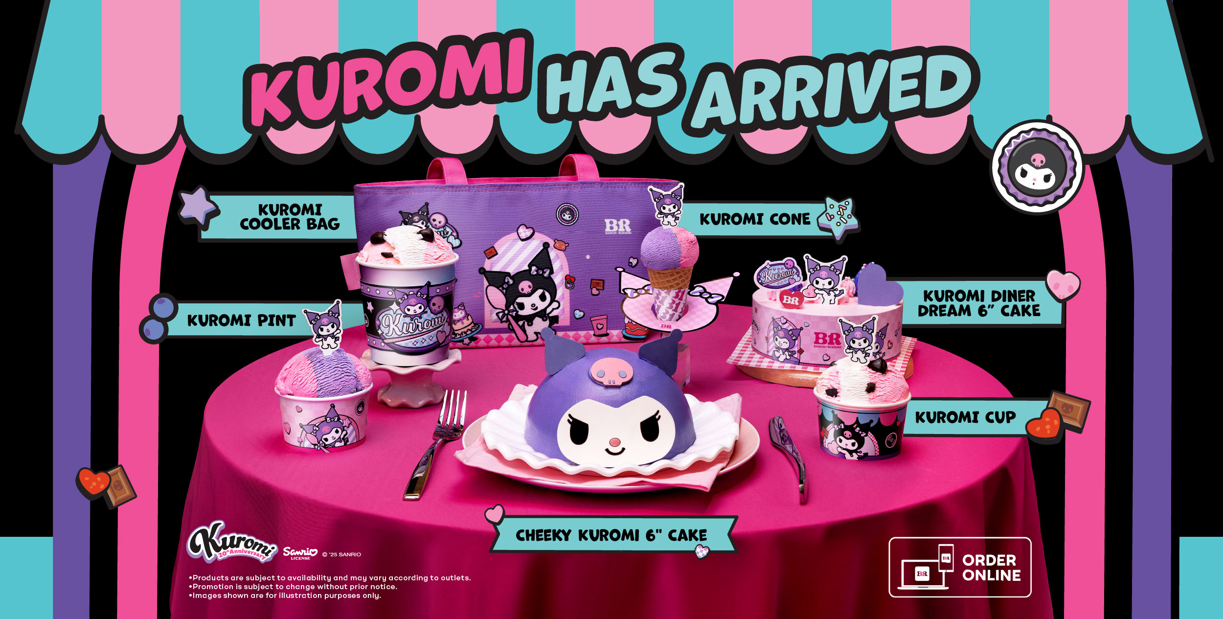 kuromi whats new banner mobile