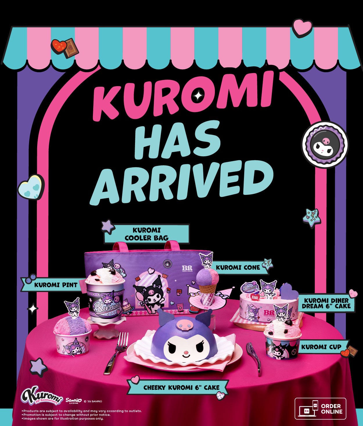 Kuromi desktop whats new tile
