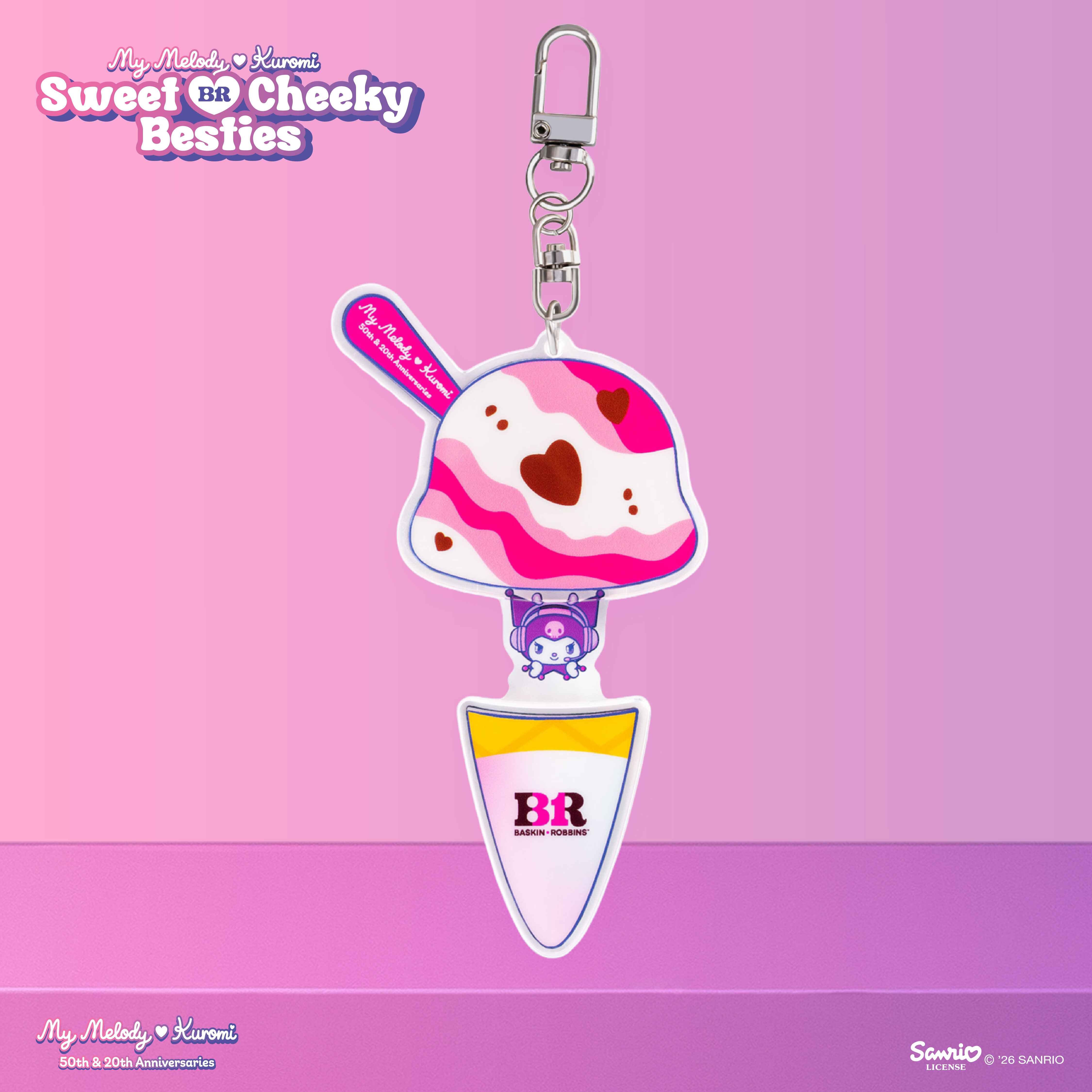 MyMelody Kuromi Keychain 4