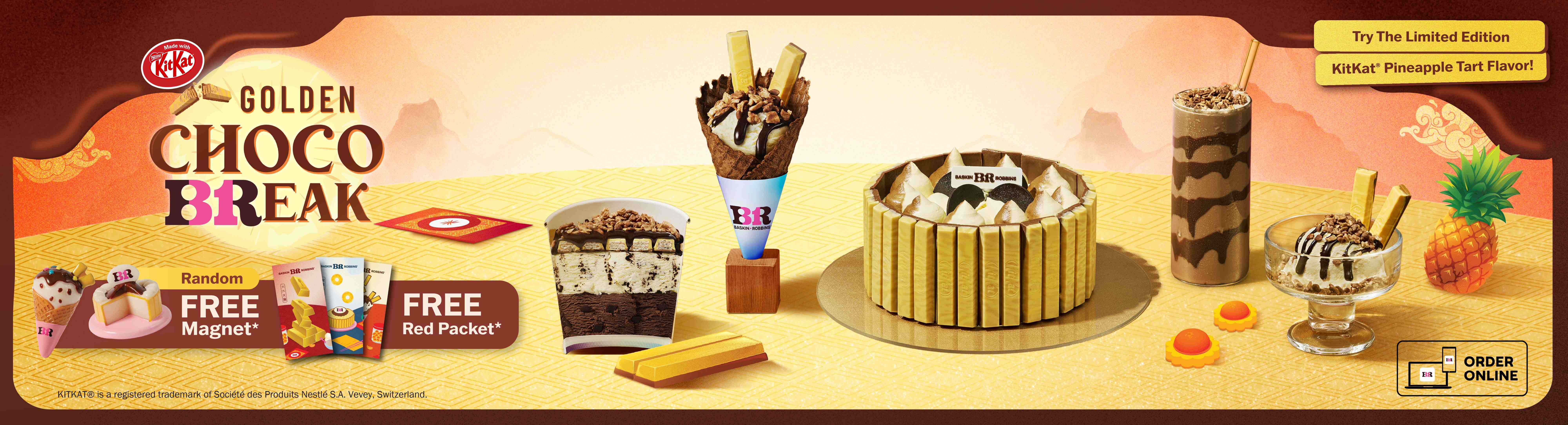 Kitkat Choco BReak Banner