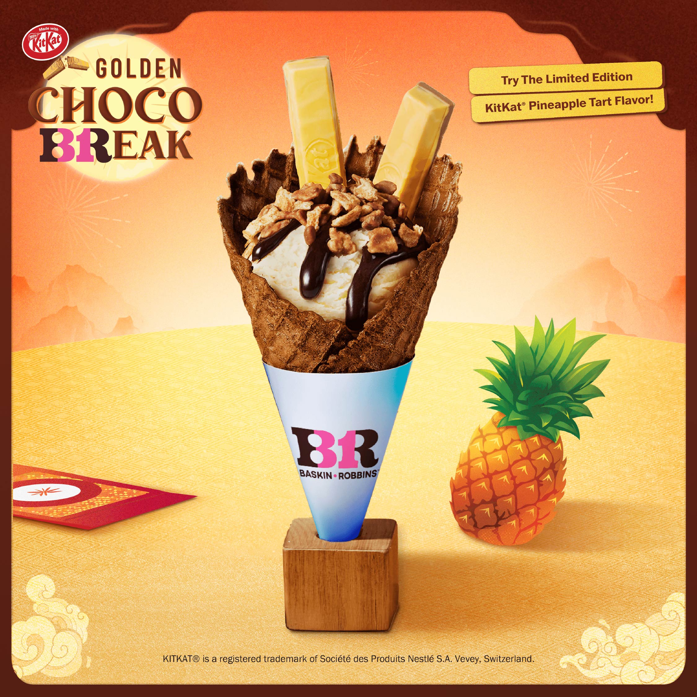 Kitkat Choco BReak cone